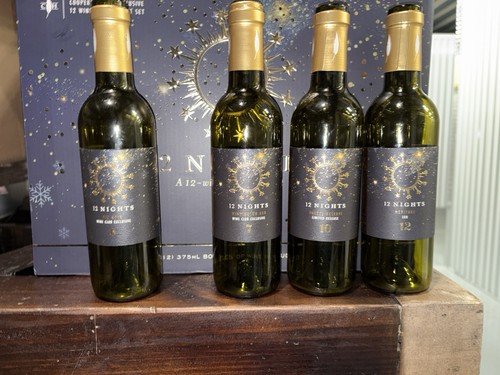 Empty mini wine bottles - wine,