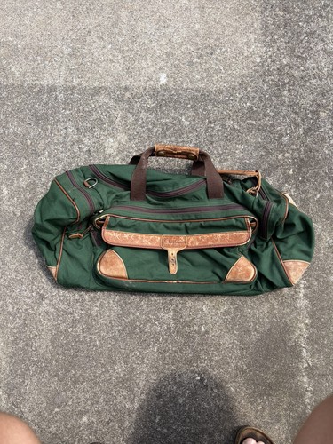 Vintage bean canvas leather - bean,