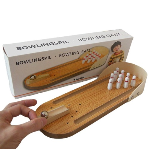 Mini tabletop bowling game set - tabletop,