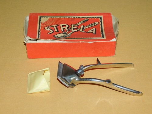 Vintage old barber strela - old,
