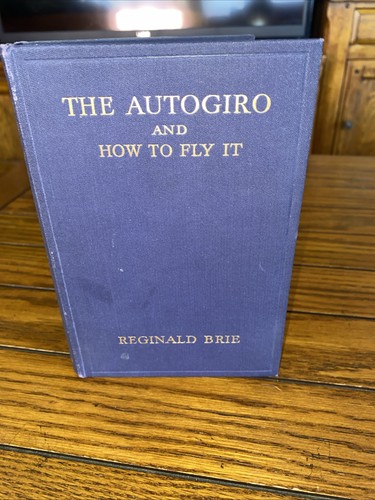 The autogiro and - autogiro, to