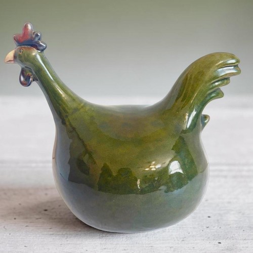 Vintage large olive green - large,