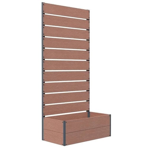 Raised garden bed - raised, with