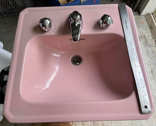 1954 crane pink bathroom - crane,
