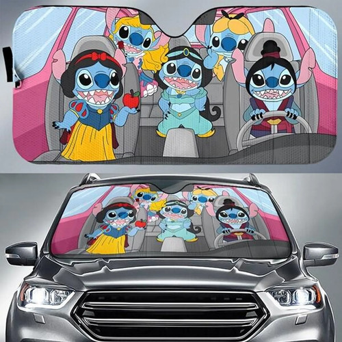 Stitch princess car - sun, shade