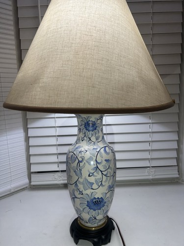 Vintage blue white floral - vintage,