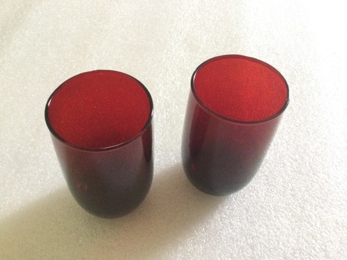Vintage ruby red - 2, oz