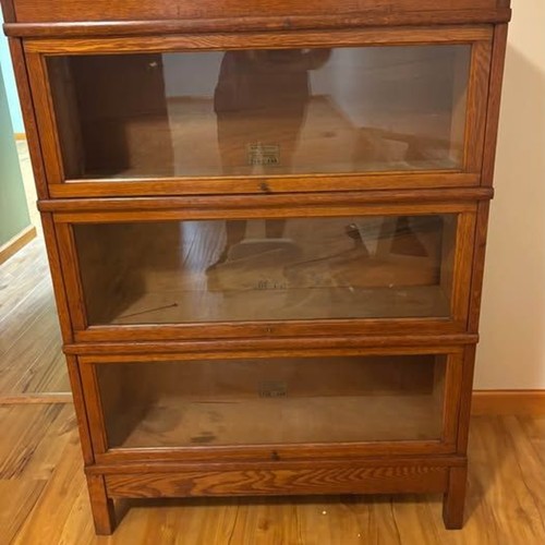 Antique globe wernicke - antique, oak