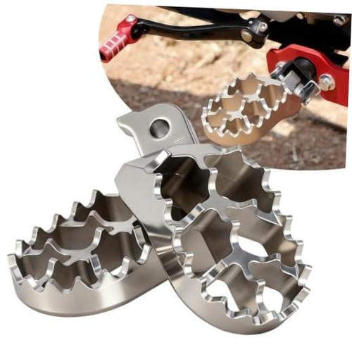 Stainless steel dirt bike foot - bike,