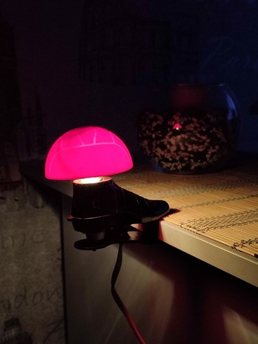 Vintage table lamp desktop - lamp,