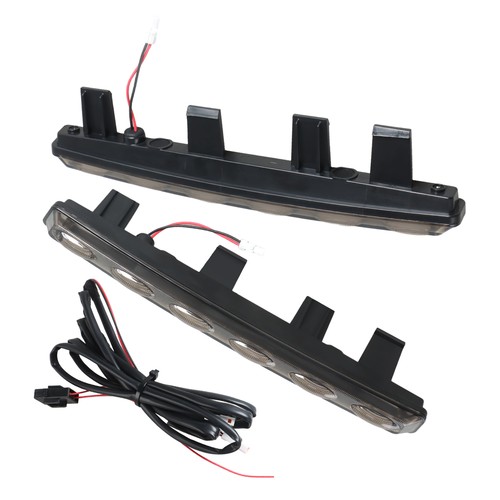 Pair led front grille lights - pair,