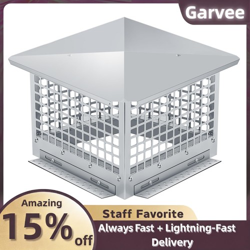 Fine mesh steel chimney cap - fine,