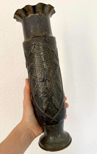 Wwi trench art - trench, brass