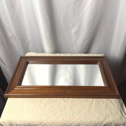 Vtg solid wood framed - framed, wall