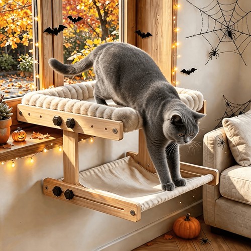 Cat window perch - cat,