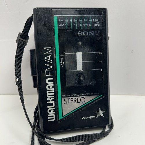 Sony walkman f12 cassette - sony, wm-f12