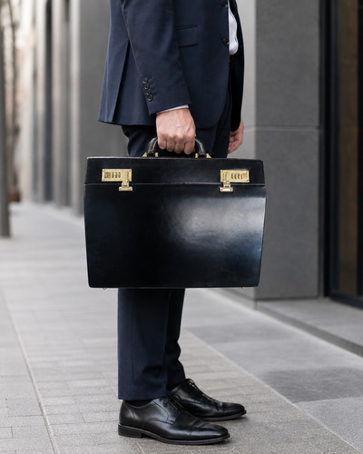 Genuine leather executive - leather,