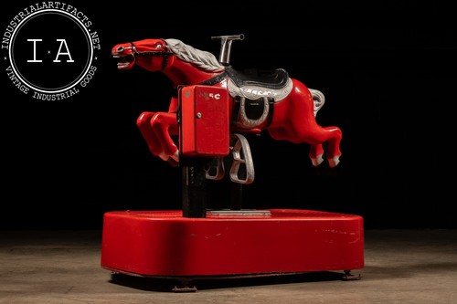 Vintage coin carousel horse - vintage,