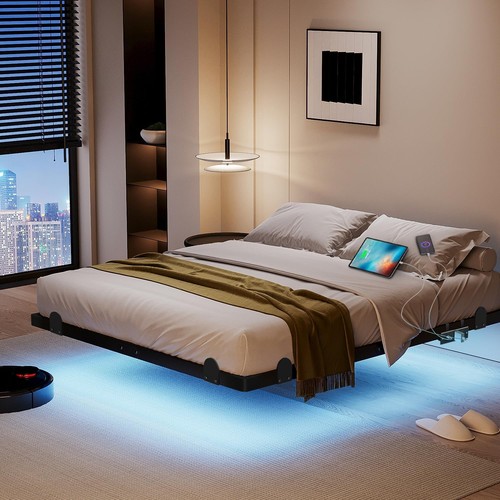 Qimamo floating queen bed - qimamo,