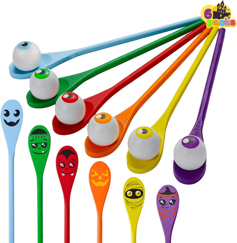 Halloween egg and spoon - egg,