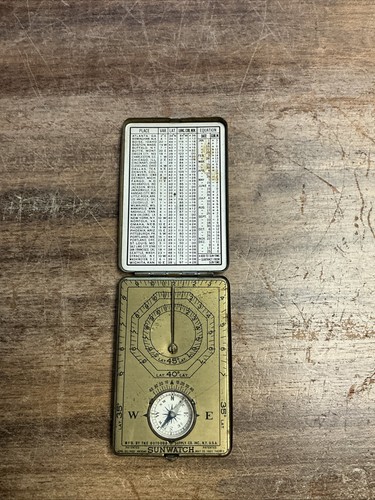 Sunwatch pocket sundial - pocket,