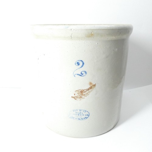 Red wing crock gallon is - red,