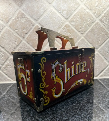 Vintage cent shoe shine - vintage,