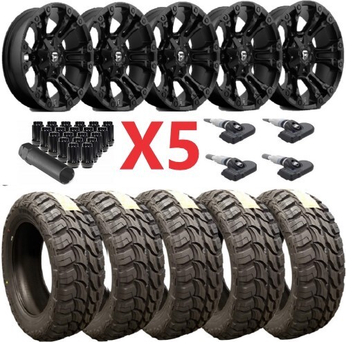 Fuel vapor black wheels - 17,