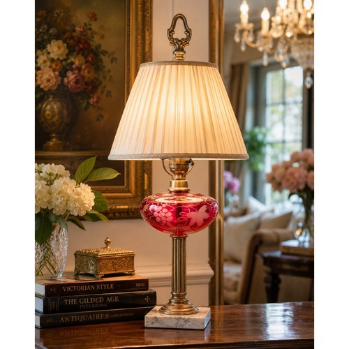 Antique cranberry glass - cranberry,