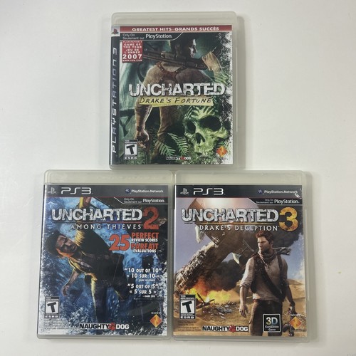 Uncharted 3 sony - 1,, 2,