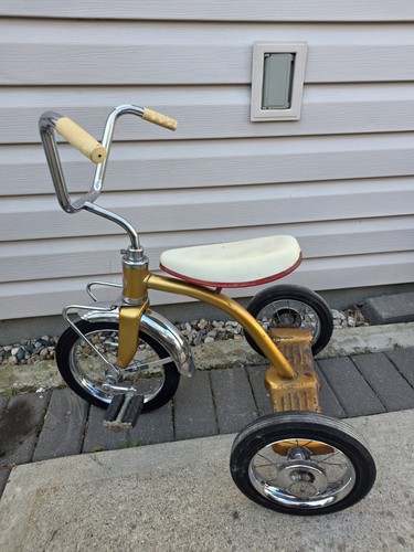 Vintage ccm metal tricycle - metal,
