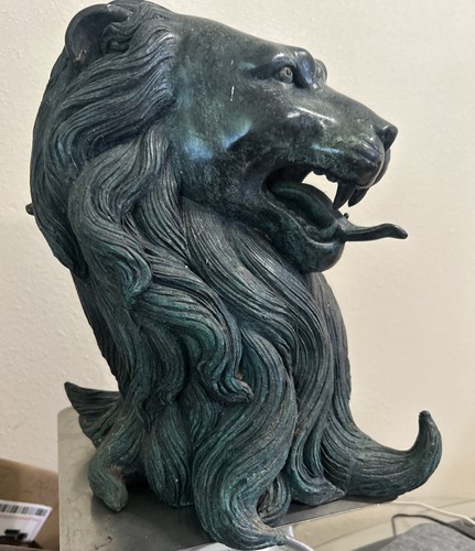 Bronze sculpture figurine - bronze,