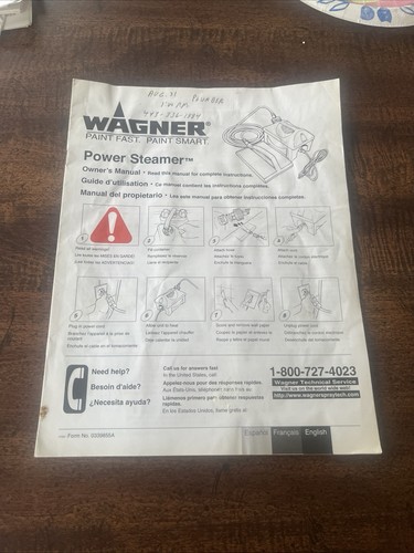Wagner power steamer owner - steamer, owner’s