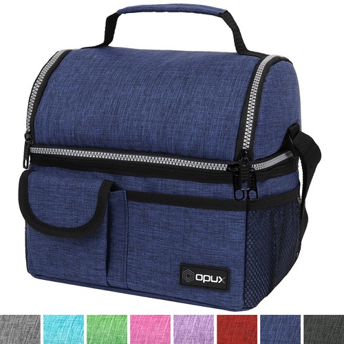 Double deck lunch bag - bag, dual