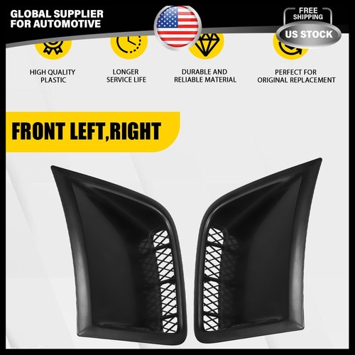 Black front bumper - black, side