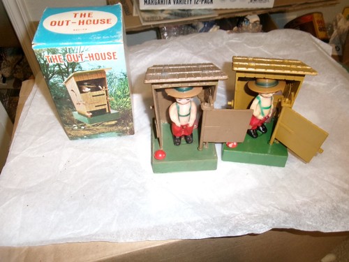 The outhouse gag gift vintage - outhouse,