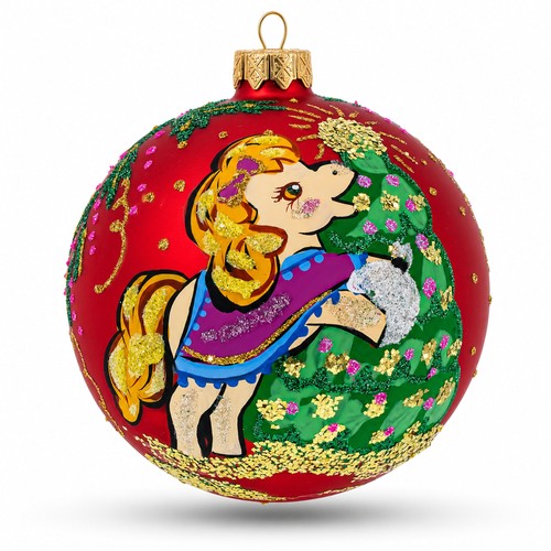 Pony horse decorating - horse, tree