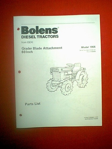 Bolens iseki diesel tractor - bolens,