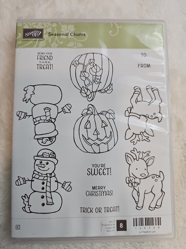 Stampin rubber stamp set - up!,