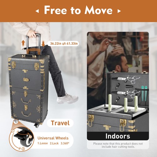 Salon rolling trolley - rolling, cart