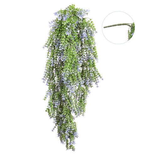 Artificial blue flowers - flowers, fake