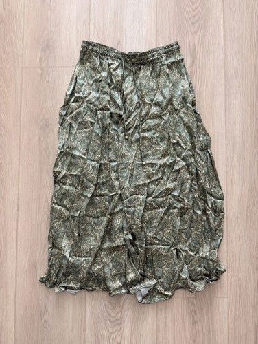 Zara green paisley ruched - green,