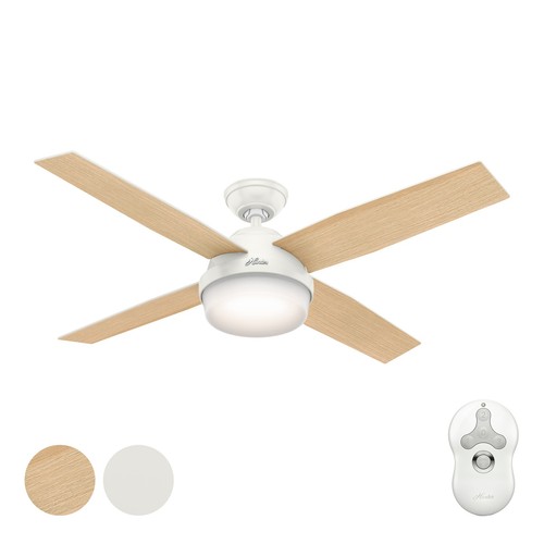 Hunter fan inch fresh - fresh, white