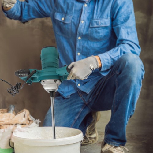 Electric plaster paddle mixer - plaster,