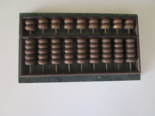 Vtg asian abacusgreen - asian,
