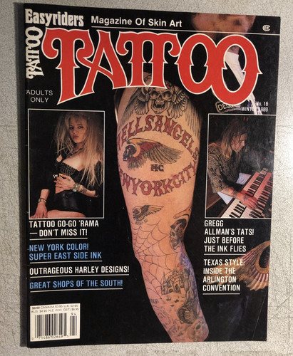 Tattoo magazine 1989 - magazine, #16