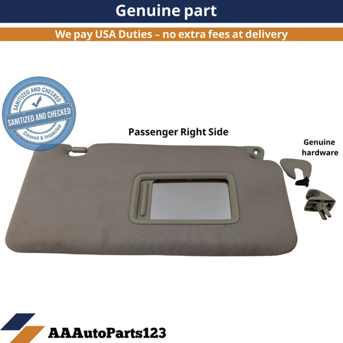 2012 nissan versa sunvisor - versa,
