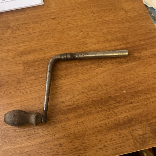 Antique hand crank unknown - hand,