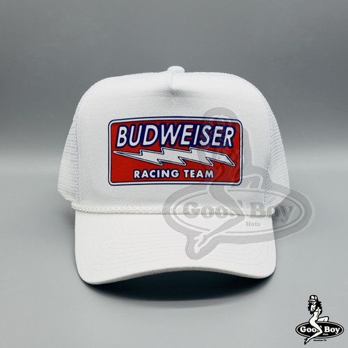 Budweiser racing trucker hat - racing,