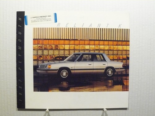 1987 plymouth reliant sales - 1987,